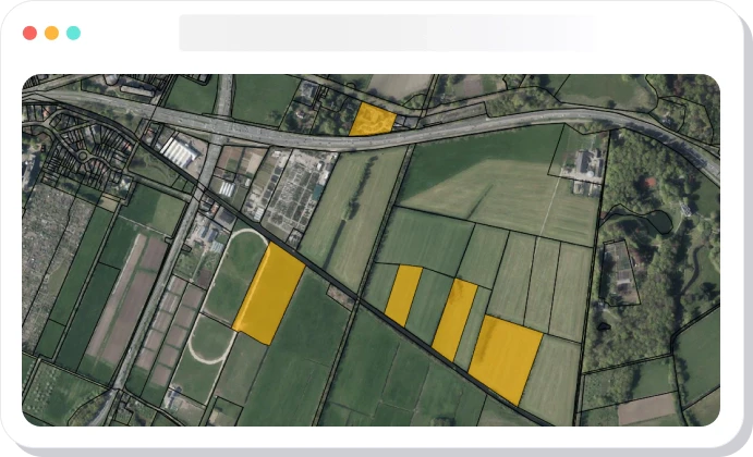 Bepaal uw zoekgebied en stel uw zoekcriteria in