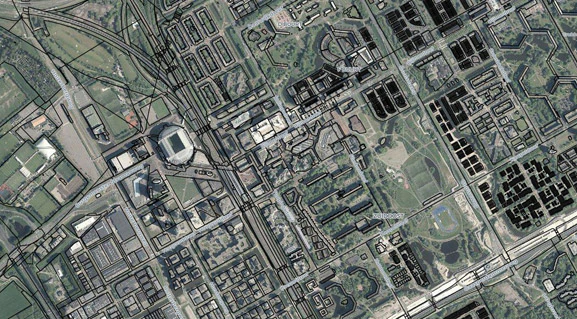 Historische luchtfoto's