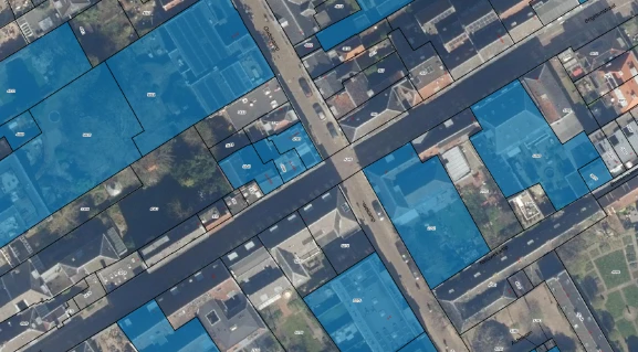 Kadastraal gesplitste percelen