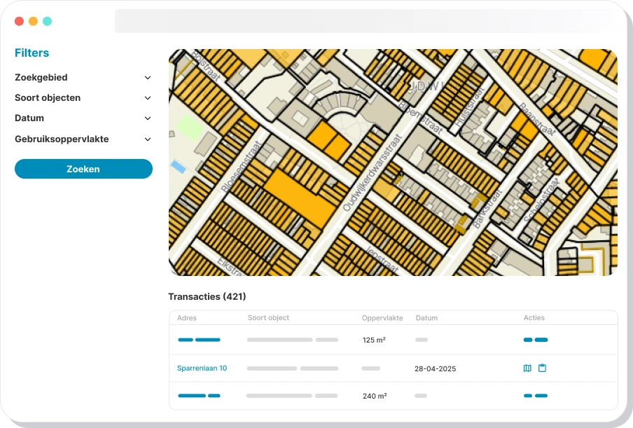 Transactie-rapport in drie stappen